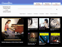 Tablet Screenshot of concertport.com